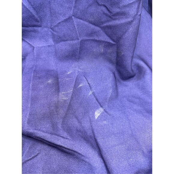 Rene Ruiz Embellished Halter Ombré Chiffon Gown Periwinkle Size US4 $995
